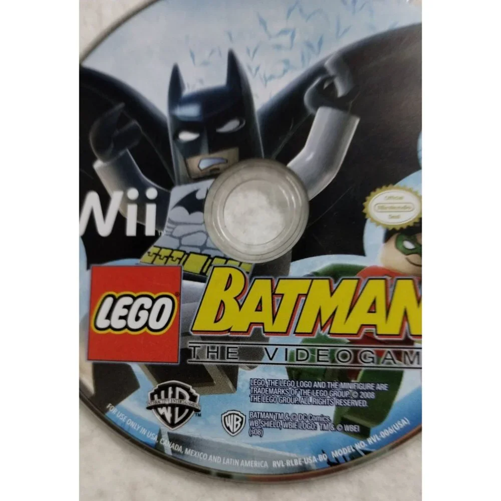 Lego Batman The Videogame For Nintendo Wii‎ Disc Only